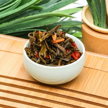 Chinese bound green tea, 50 g, lily-3