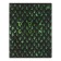 Notebook 48 sheets of Dragon-Like cage, covered cardboard, metallization, mix