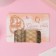 Liberty hair clip "Liberty" classic pattern, 6 cm, gold