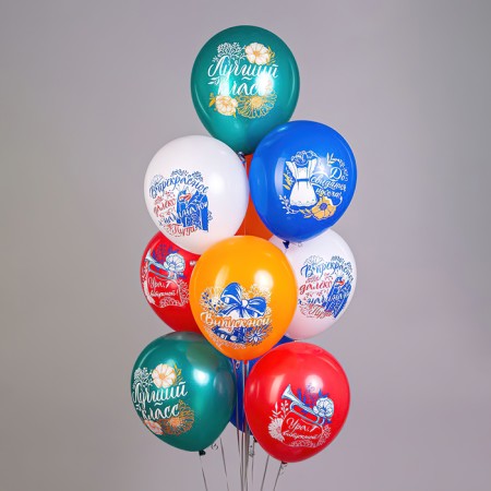 Shar Latex 12 "" Feast of graduation! Retro! " Silk Fig., 1 tbsp., 2 cv, set 25 pcs-1
