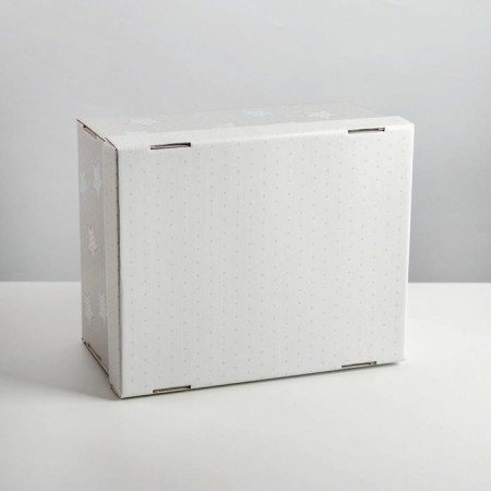 Gift folding box, packaging, “for secretics”, 31.2 x 25.6 x 16.1 cm-4