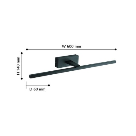 Wall lamp Scriptor 600 mm, 60 mm, LED 12W-1