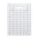 Polyethylene package with a cut with a reinforced handle, black "peas" 30 x 40 cm, 50 μm