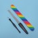 Manicure set, 3 objects, black/multi -colored color