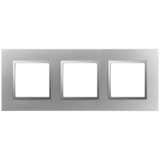 Frame for sockets and switches ERA ELEGANCE 14-5013-03 Classic, 3 posts, aluminum