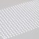 Stick plastic rhinestones "Half-dash" D-4 mm white 9.4x15.5 cm