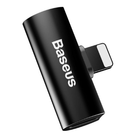 Baseus adapter with Lightning on 2XLightNing 8 PIN, black-2