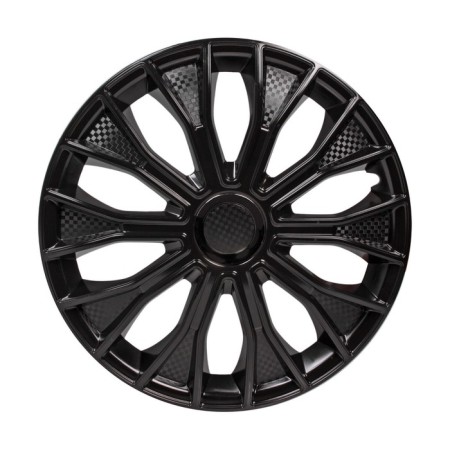 Wheel caps 14 "Volttek", black gloss, carbonate, 2 pcs-1