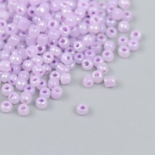 Бисер стекло 6/0 "Глициния" перламутр 450 гр