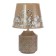 Table lamp "Flowers" E14 15W gray mix 20x20x32 cm Risalux