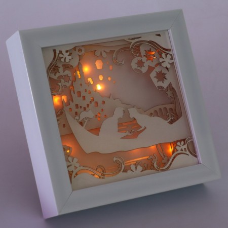 Set for creativity "Multilayer nightlight", Rapunzel-6