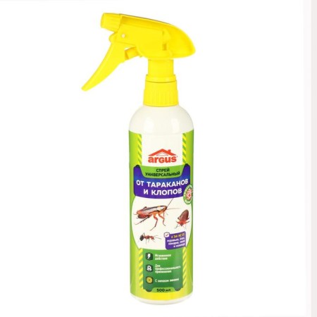 Spray from bugs and cockroaches Argus, universal, 500 ml-3