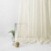 Tulle "Lines", size 300x270 cm, beige color