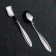 Spoon for ice cream "Beagge", h = 14.5 cm, thickness 1 mm, silver color