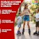 Roller skates sliding onlytop, p. 30-33, luminous wheels PU 64 mm