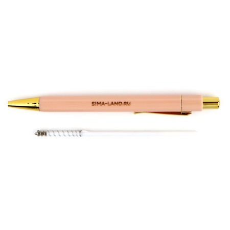 Pen Plastic "You Teacher No. 1", with embossing on the case, blue paste, 0.7 mm-3