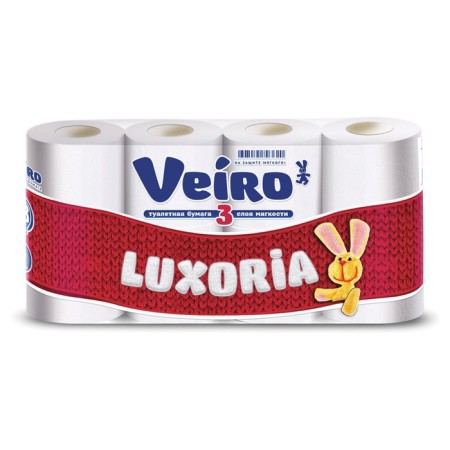 Deviling paper Veiro Linia Luxoria, 3 layers, 8 pcs