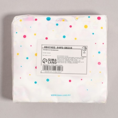 Paper Napkins "Stiker", 60 pcs in a bag, 3 layers-9