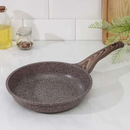 Nadoba Greta pan, anti -stick coating, D = 24 cm, brown color