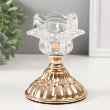 Summary metal, glass per 1 candle 