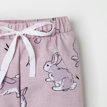 Set: body, pants and hats of crumb I "Bunny" Growth 74-80 cm-6