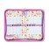 Penal 1 section 105 x 190 mm, Hatber "Penguin Mi-Mi", laminated cardboard, pink (volumetric 3D risun) NPN_43014