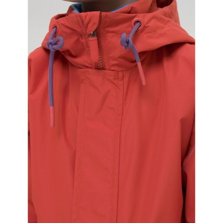 Windbreaker for boys, height 110 cm, terracotta color-4