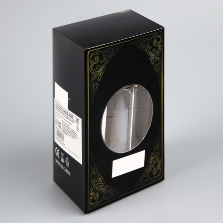 LED figure "Candle in the rotunda" 6.3 × 14 × 6.3 cm, plastic, batteries AG13x3, glow warm white-4
