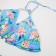 Separate swimsuit for girls, blue color, height 116