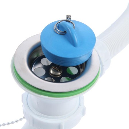 AKVater bath siphon, 1 1/2 "x 40 mm, without corrugation-1