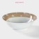 Plate ceramic deep shade "Council and Unicorn", 400 ml, d = 15 cm, white color