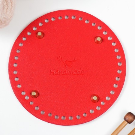 The basis for knitted products to the leatherette "Round. Modern" MIX 15x15 cm-3