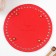 The basis for knitted products to the leatherette "Round. Modern" MIX 15x15 cm