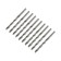 LOUM metal drill, HSS, cylindrical shank, 5.5 x 95 mm, 10 pcs.