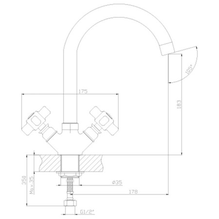 Rossinka z02-71 kitchen mixer-1