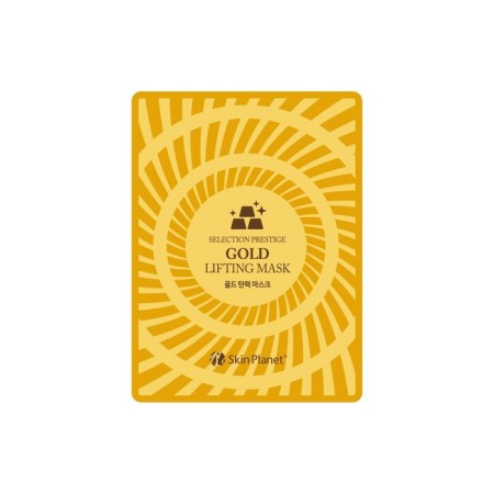 Facial mask for face with gold lifting effect Skin Planet 25 gr.