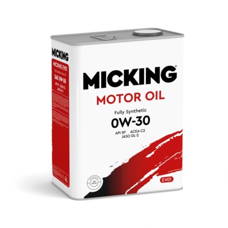 Motor Micking Motor Oil EVO1, 0W-30 API SP Acea C2, synthetic, 4 liters