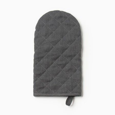 ECO GREY ETITA kit: mittens 15x28cm, 19x19cm tack, 100% linen, 245 g/m2-1
