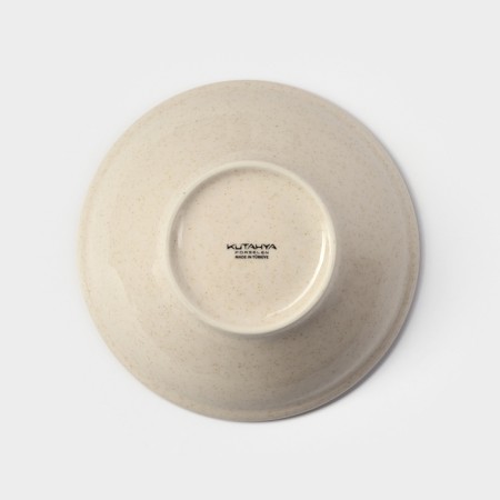 Porcelain salad Pearl, 500 ml, d = 20 cm, beige color-3