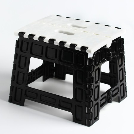 Children's stool - stand, folding, black color-4