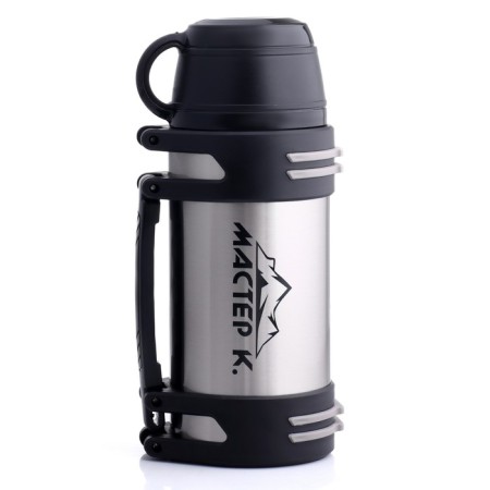 Thermos, 1.6 l, the Master K. Yamal movement, with two circles, retains heat 18 hours, chrome-4