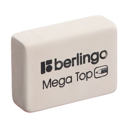 MEGA TOP eraser, rectangular, natural rubber, 26x18x8 mm-2