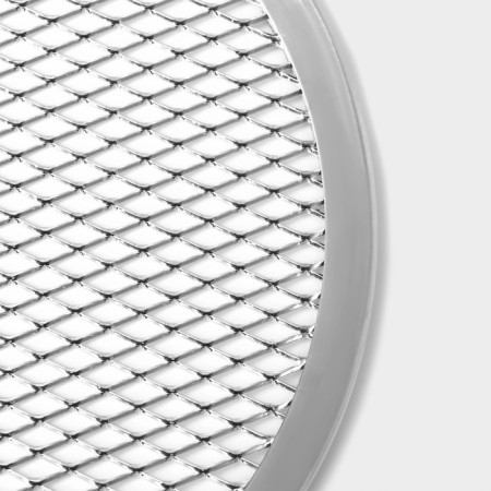 Pizza baking uniform, d = 20 cm, silver color-1