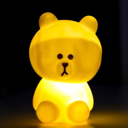 Nightlight "Bear" 1W Mix 9.5x9.5x15 cm Risalux-8