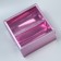 Gift folding box, packaging, "pink", 20 x 20 x 10 cm