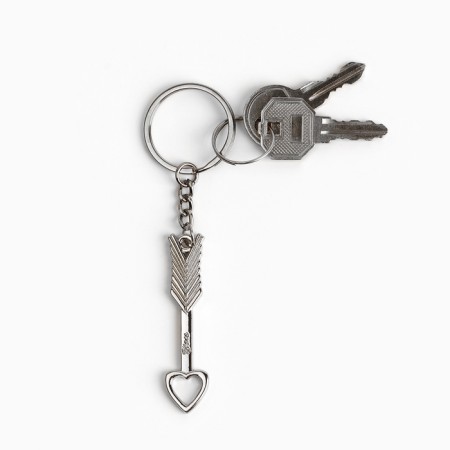 Key keychain, non -memorials “I take your heart in hostage” 9 x 13 cm-7