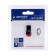 Gembird FD2-MSD-1, USB/Micro SD, Black Card