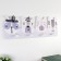 Decorative tree hooks "animals" blue18x50x4.5 cm
