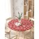 The tablecloth “Christmas snowflakes”, round, oxford, elastic band, size 140x140 cm, diameter 105-120 cm