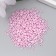 Glass 8/0 "Marshmallow. Matte. Sery-purple" 10 g
